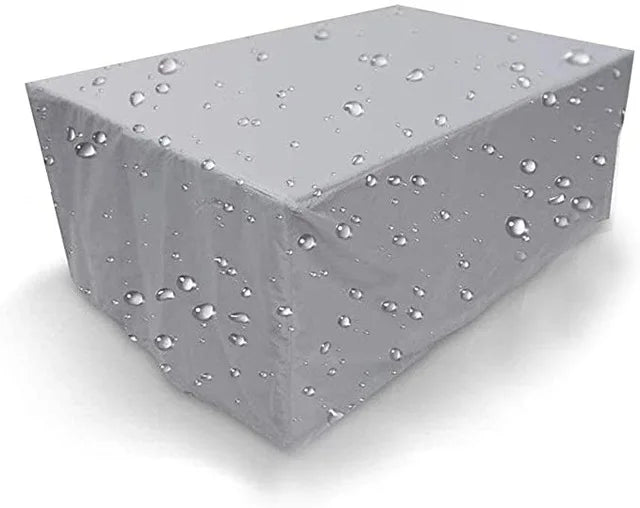 Housse de salon de jardin imperméable pour extérieur - Rosio - Gris