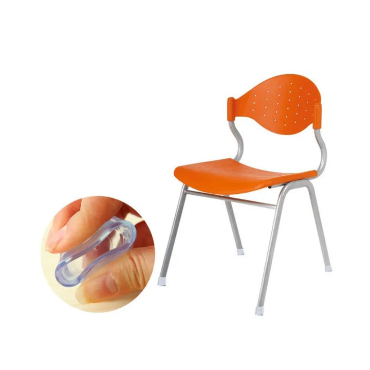 Flexibilité Protège-pieds de chaise en silicone