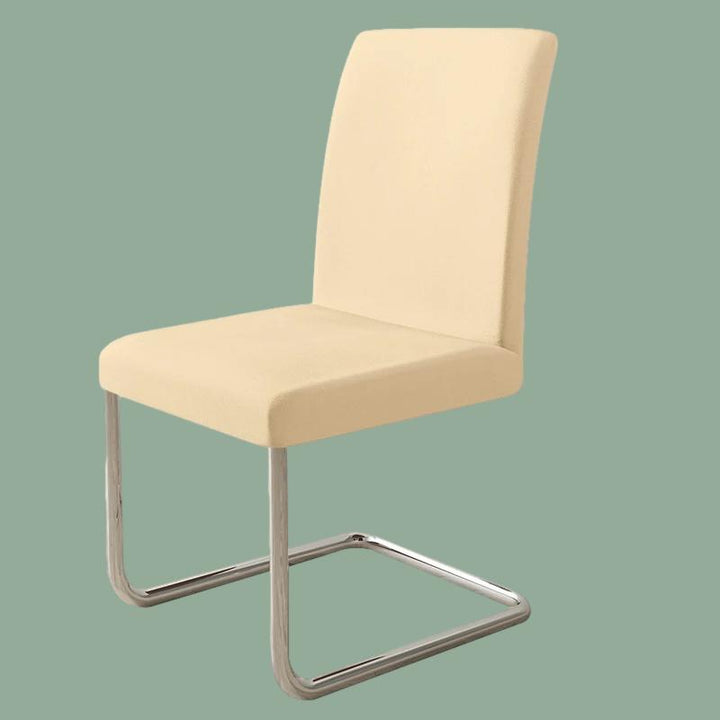 Housse de chaise étanche en tissu - Romy de couleur beige