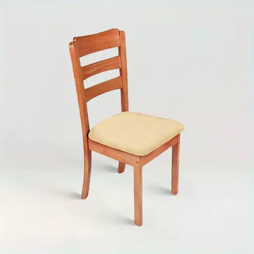 Housse de siège de chaise imperméable Lana sur fond beige