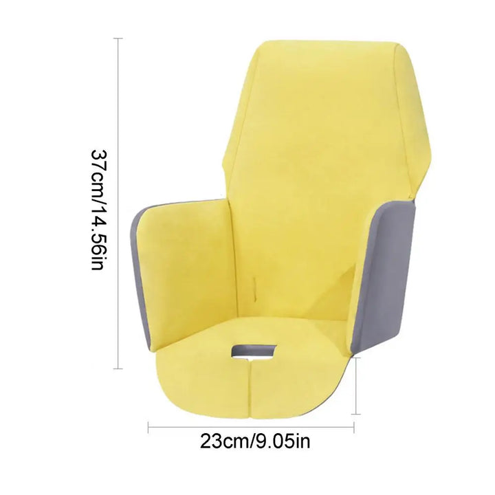 Coussin de chaise haute Antilop Joy jaune