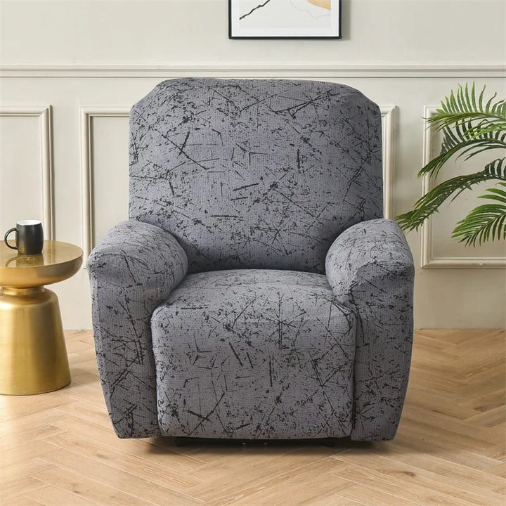 Housse de fauteuil relax avec motifs Livia