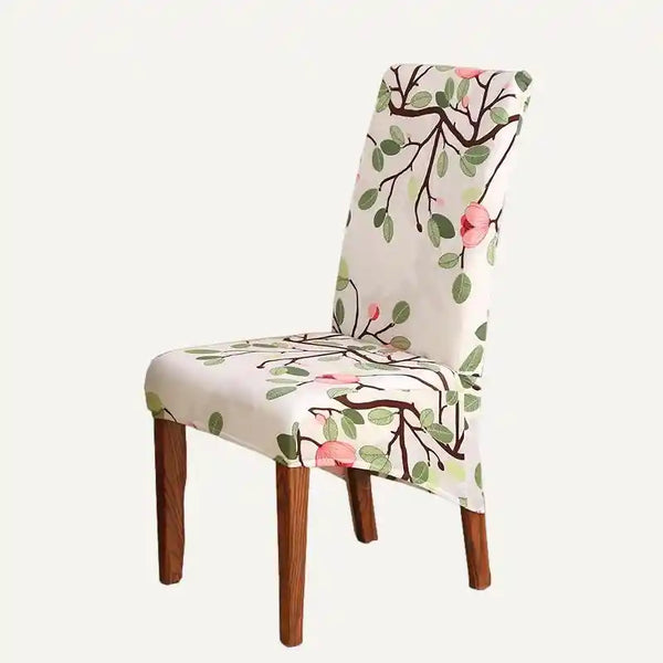 Housse de chaise XL à motifs Charlotte fleuris