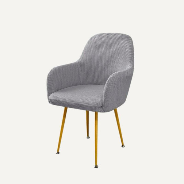 Waterproof jacquard chair cover with armrests - Lily