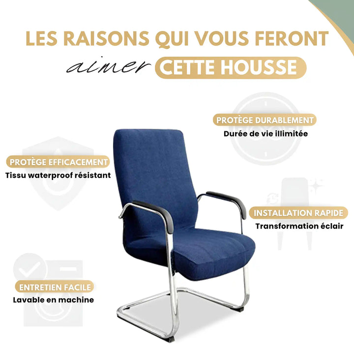 Housse extensible, résistante à l’eau, facile à installer et entretenir, idéale pour protéger vos meubles avec élégance.