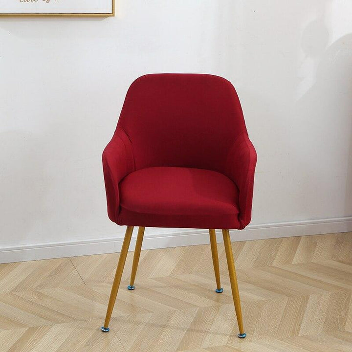 Housse de chaise design avec accoudoir - Alma - Atelier de la housse