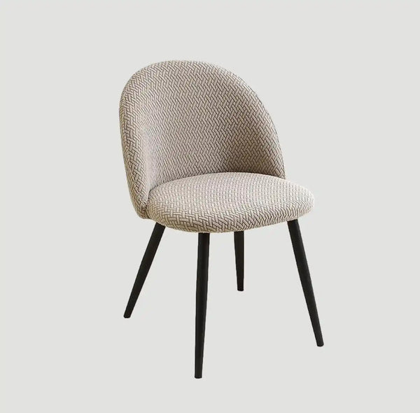 Housse de chaise design en jacquard effet tressé - Esperanza