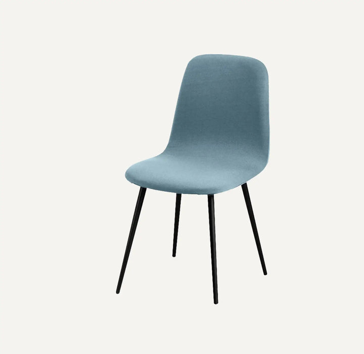 Housse de chaise design en tissu imperméable Catarina de couleur bleu clair