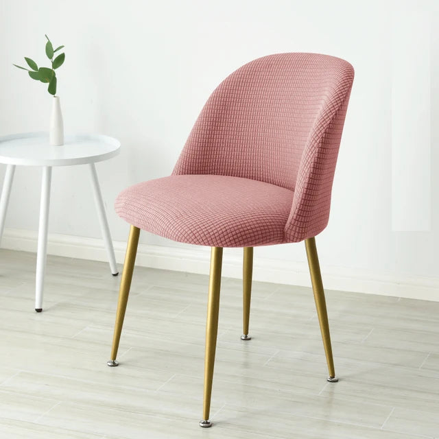 Housse de chaise design couleur rose