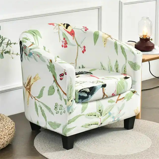 Housse de fauteuil crapaud avec motifs - Bianca - Motifs 25