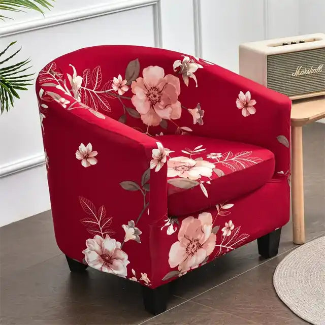 Housse de fauteuil crapaud avec motifs - Bianca - Motifs 26