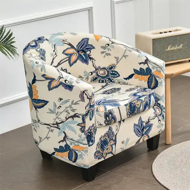 Housse de fauteuil crapaud avec motifs - Bianca - Motifs 29