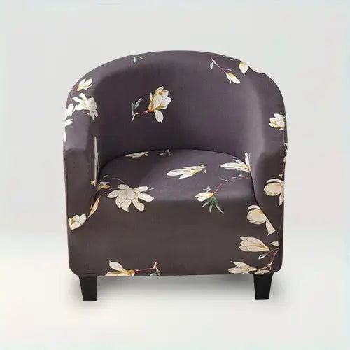 Housse de fauteuil extensible Julia de couleur 25 sur fond beige