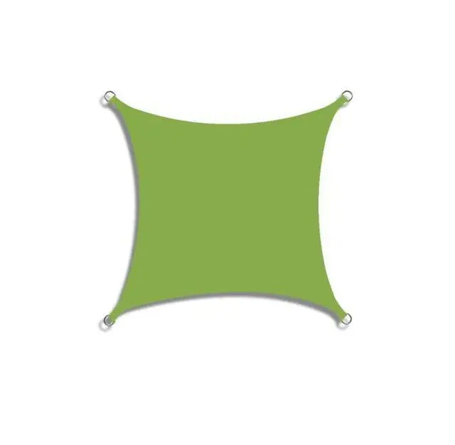 Voile d'ombrage rectangulaire ou carré Estela de couleur vert