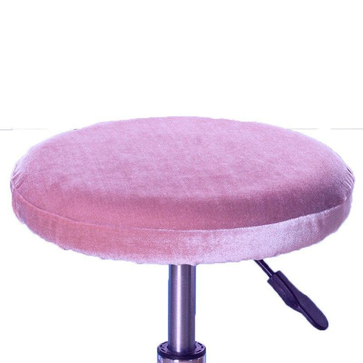 High quality Soft Velvet Chair Cover Bar Stool Covers Elastic seat Cover Chair Protector Solid Color Home Chairs Slipcover - Atelier de la housse