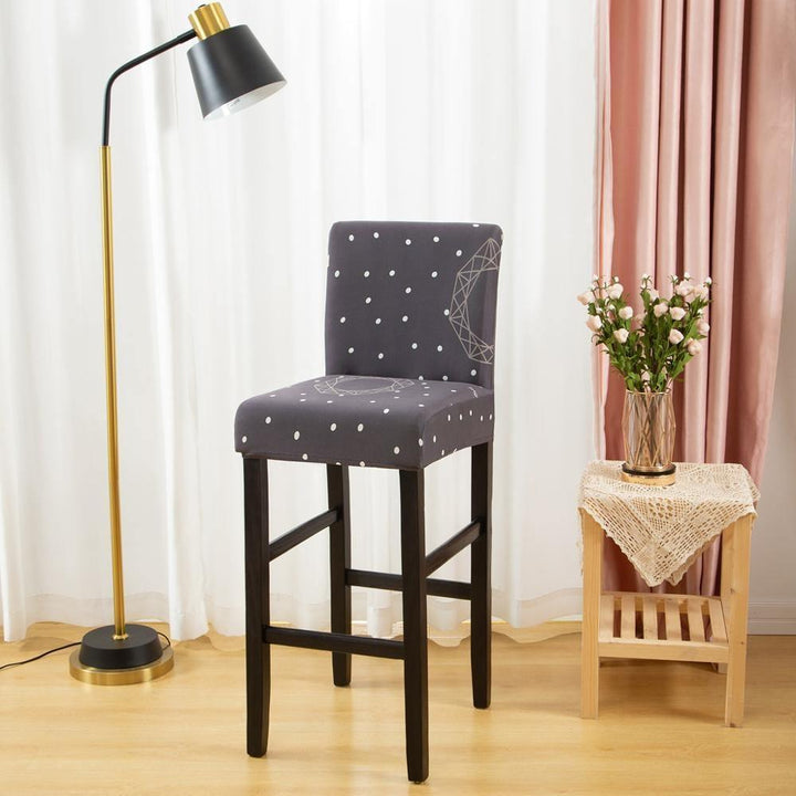Housse de chaise de bar colorée design - Camille - Ma housse de chaise
