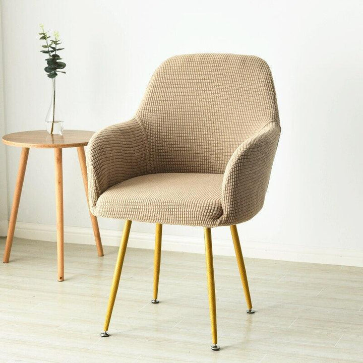 Housse de chaise design avec accoudoir - Christelle - Ma housse de chaise