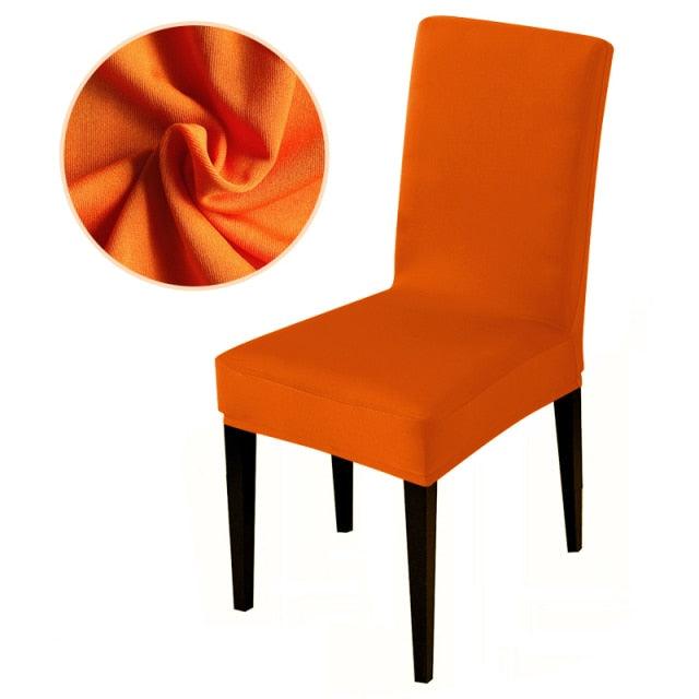 Housse de chaise extensible Lola orange