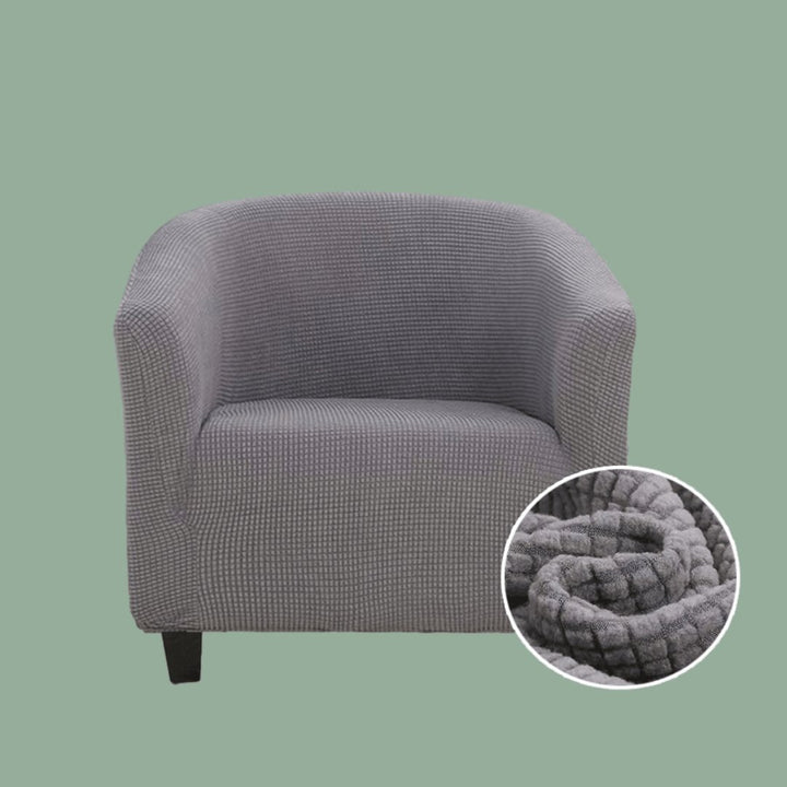 Housse de fauteuil en tissus Jacquard ou Tricoté - Faustine - Ma housse de chaise