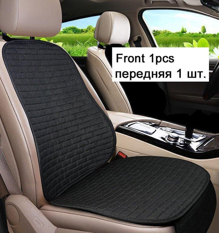Housse de siège de voiture en lin, coussin en tissu de lin avant et  arrière, tapis de protection respirant – Oz Marketplace