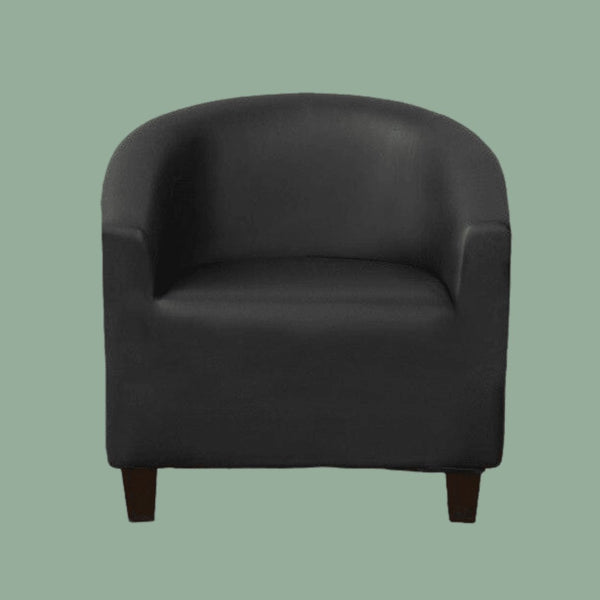 Housse imperméable imitation cuir pour fauteuil - Agnès - Ma housse de chaise